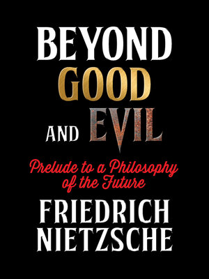 cover image of Beyond Good and Evil